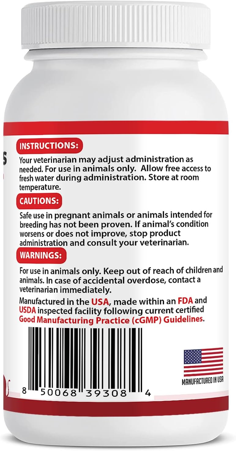 RENARAMAX Dietary Phosphate Binder and Renal Support Supplement for Cats and Dogs Count (Made in U.S.A) (60 Caps)