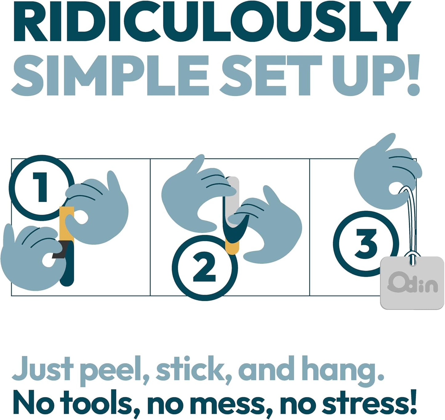 Odin Litter Box Odor Eliminator – Neutralizes Smells at the Source with Patented Tech – Light Citrus Scent – Safe, Long-Lasting, Works with Any Litter