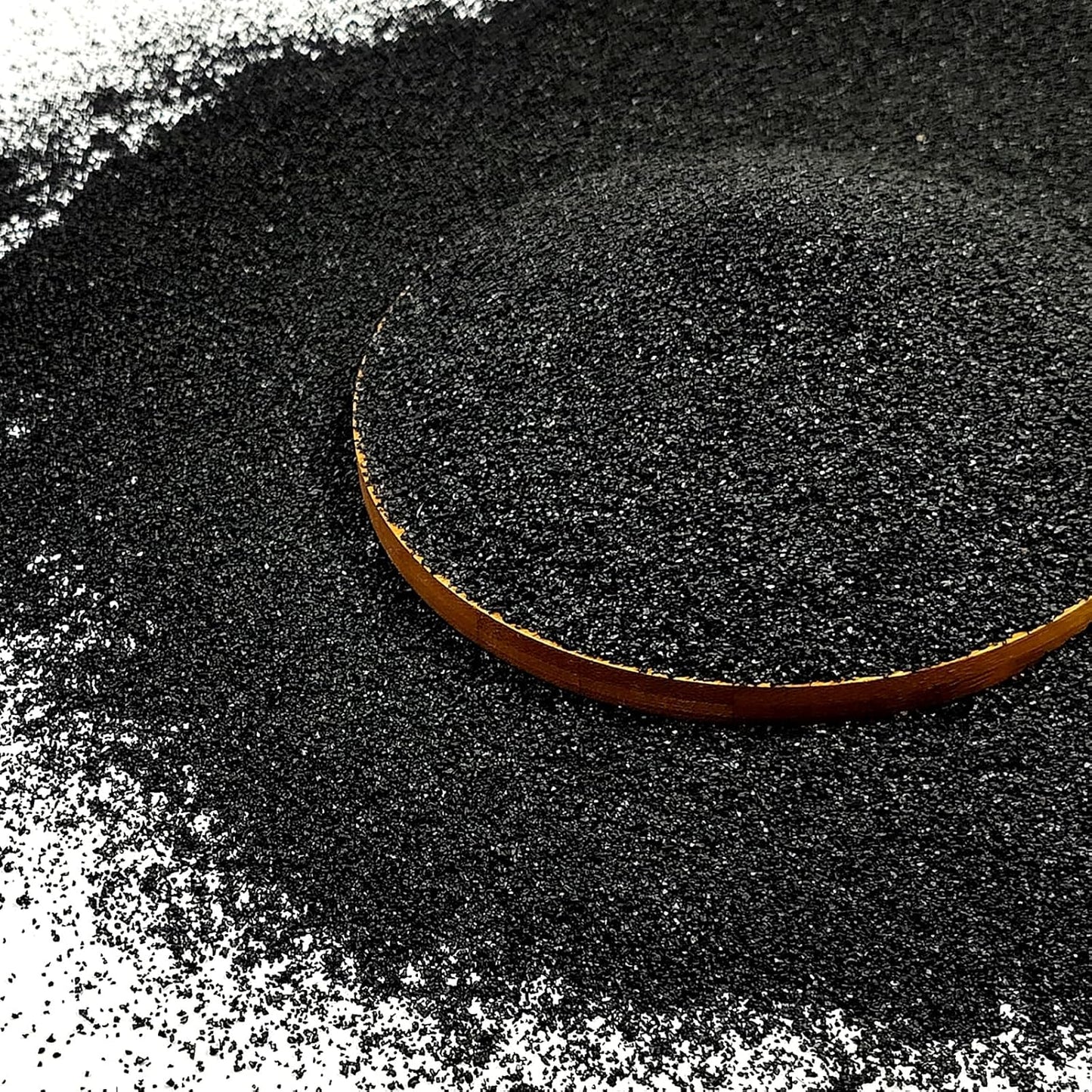 10 lbs Black Aquarium Silica Sand. Decorative Aquarium Gravel Substrate for Fish Tank, Plants Potted, Fire Pits, Candle, Vase Filler and Crafts