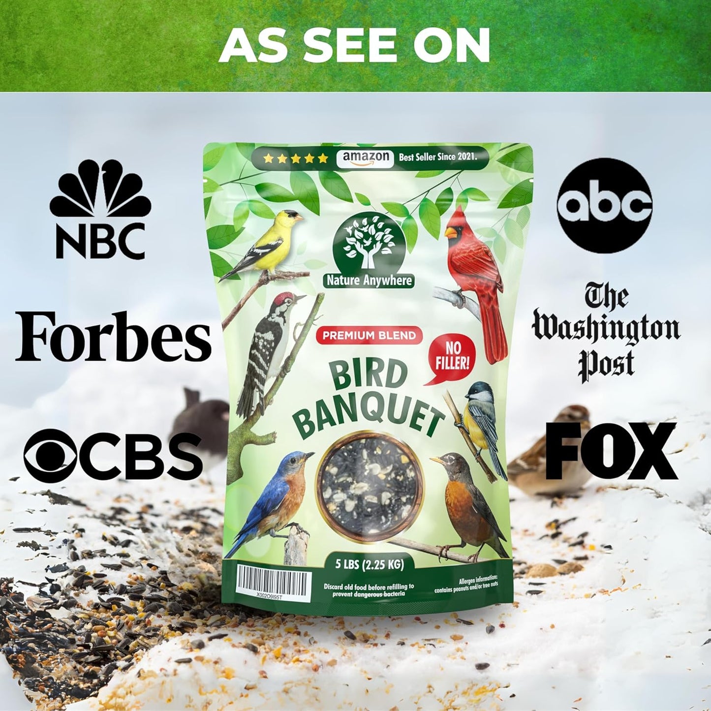 Nature Anywhere Bird Banquet (40 Pounds)