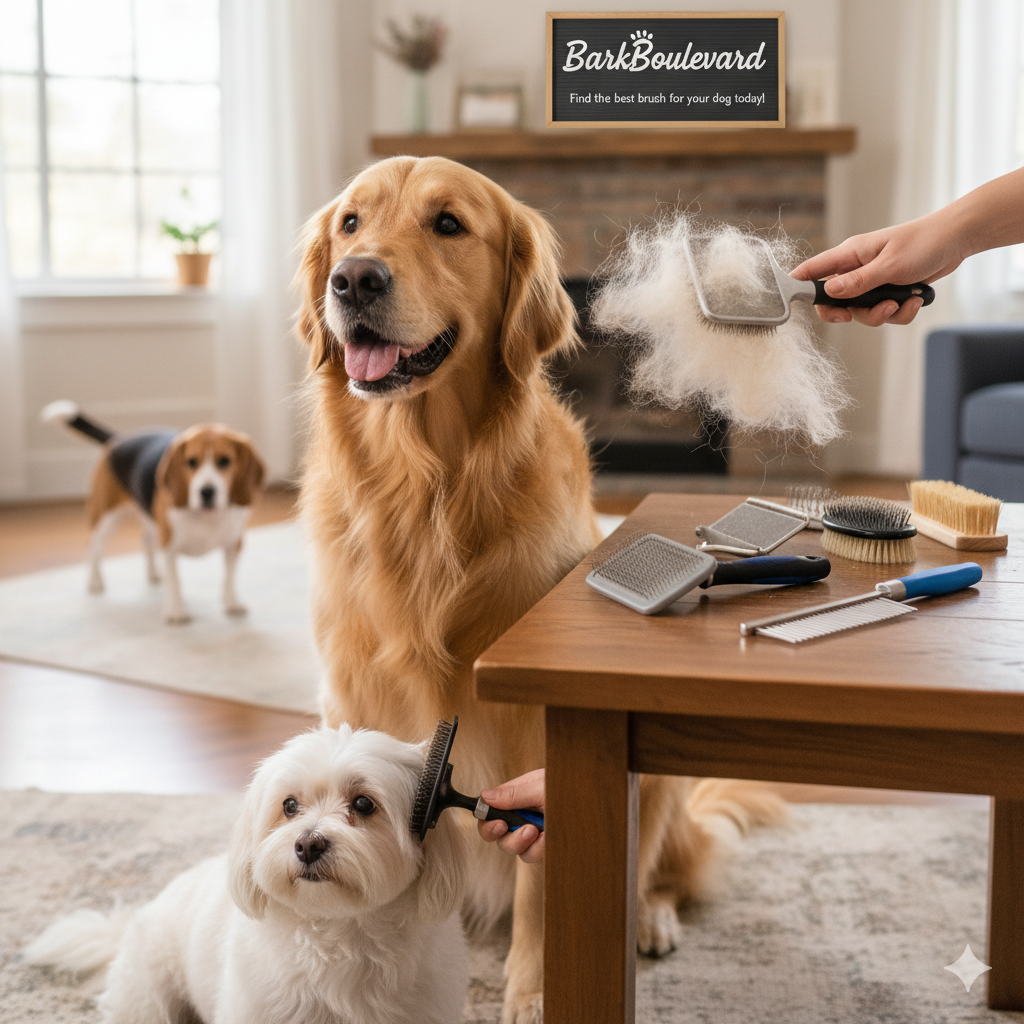 Shedding Season! Types of Dog Brushes and How to Use Them Correctly