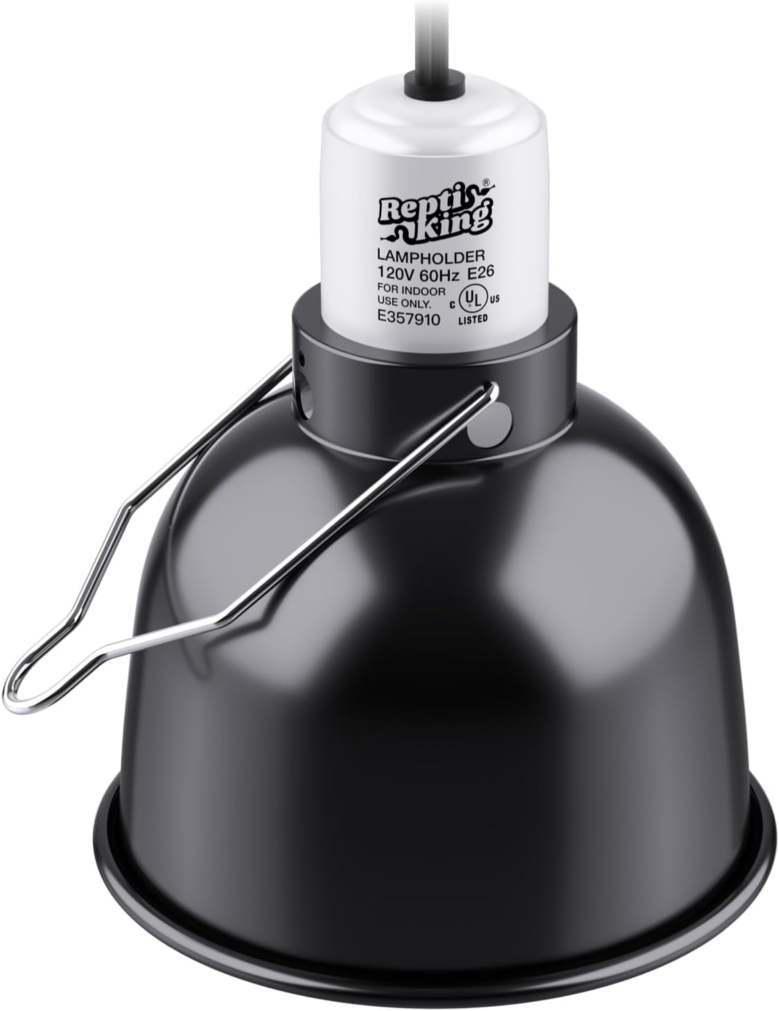 Reptile Light Fixture, 5.5'' Standard Dome for Reptile Basking Bulb Light/Heat Lamp/Ceramic Heat Emitter, 5.5 Inch Light Dome