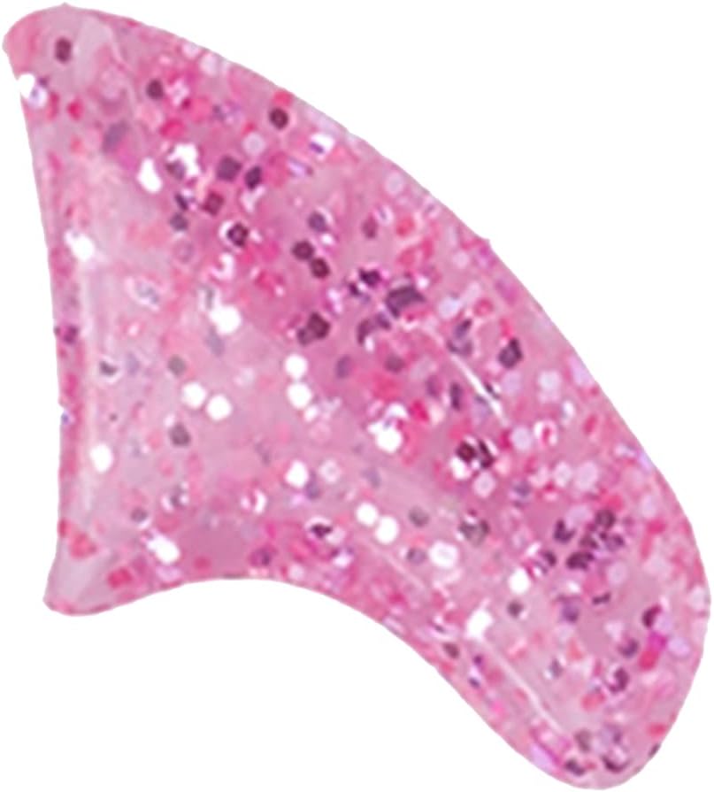 40 Pack Soft Nail Caps for Cat Claws Pink Glitter Small