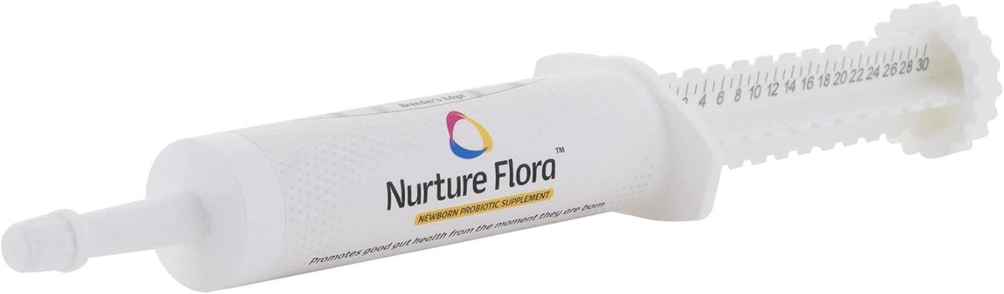 Revival Animal Health Breeder's Edge Nurture Flora for Puppies & Kittens | Colostrum Supplement for Puppies & Kittens | Protein & Vitamins & Minerals | Easy to Digest | 30ml Easy to Administer