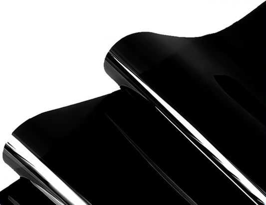 Fish Tank Aquarium Background - Black, Electrostatic Adhesion, Glue-Free, Easy Installation, Traceless Removal, Size 23.6 X 78.7 Inch