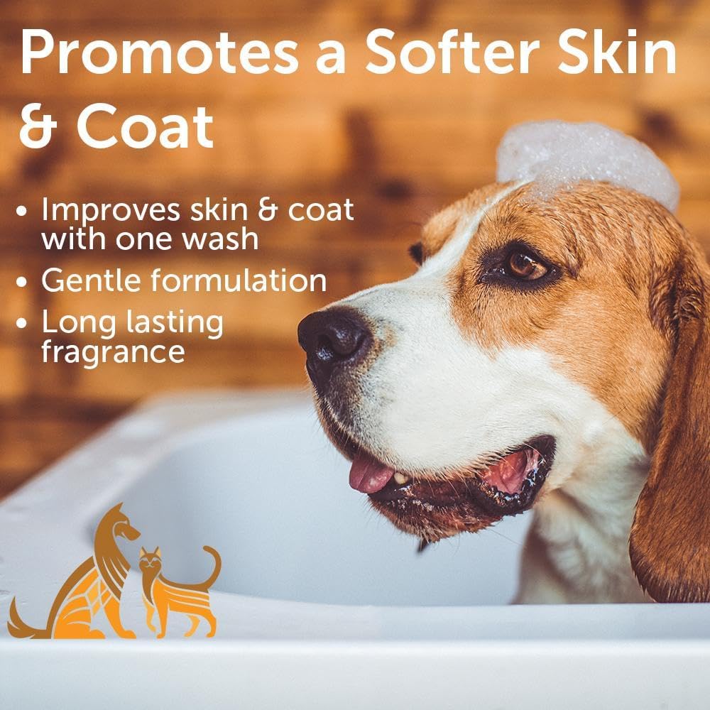 Nootie - Pet Shampoo for Sensitive Skin -�Revitalizes Dry Skin & Coat - Natural Ingredients - Soap, Paraben & Sulfate Free - Cleans & Conditions