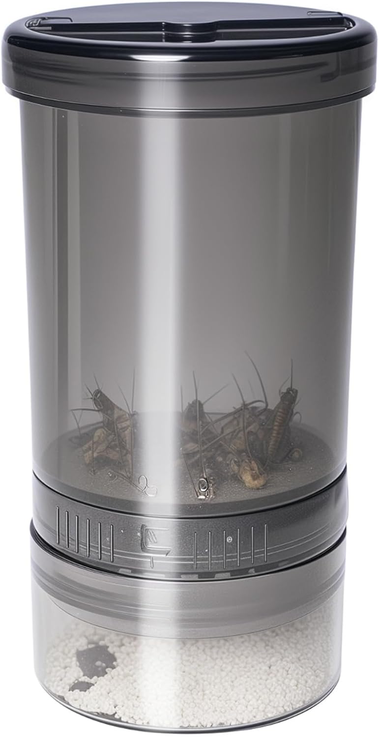 Cricket Calcium Powder Mixer, Reptile Cricket Keeper, Reptile Calcium Duster for Bearded Dragon Gecko Lizard Snake Chameleon