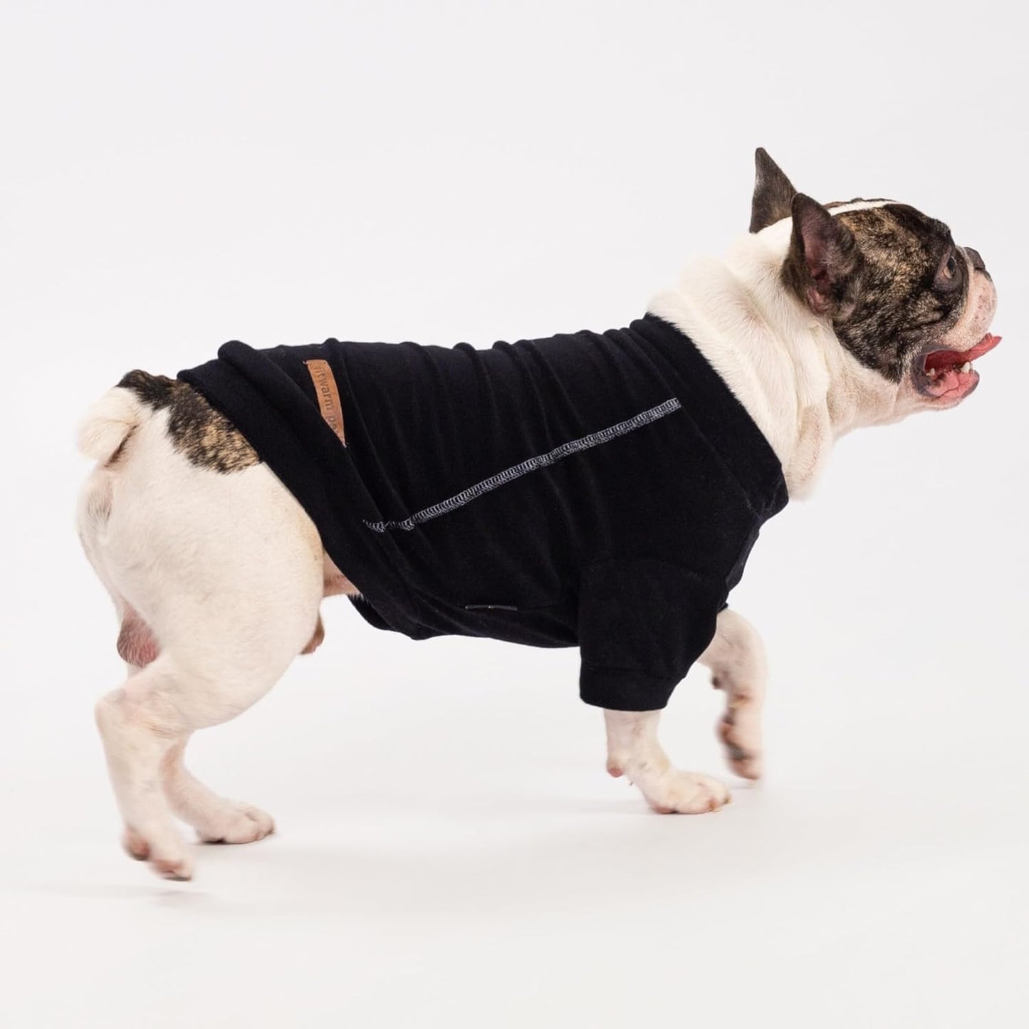 Fitwarm 3 Pack Classic Fleece Dog Sweater, Winter Clothes for Small Dogs Boy Girl, Turtleneck Dog Sweatshirt, Pet Pullover Jumper, Cat Apparel, Black, Olive Green, Cream, Small