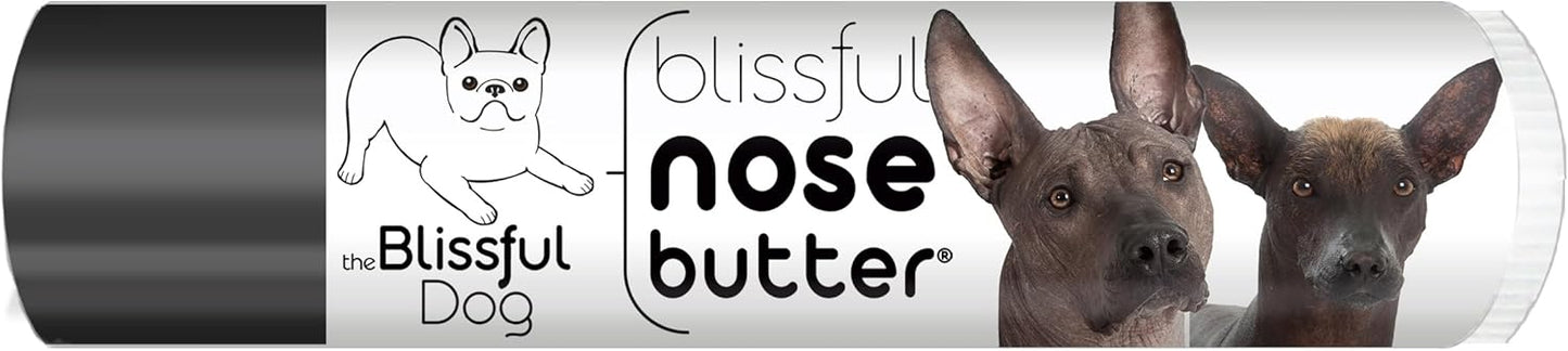 The Blissful Dog Xoloitzcuintli Nose Butter, Versatile Dog Nose Balm for Dry Nose, Handcrafted Nose Moisturizer, Easy-to-Apply Dog Essentials, Unscented, 0.15 oz.