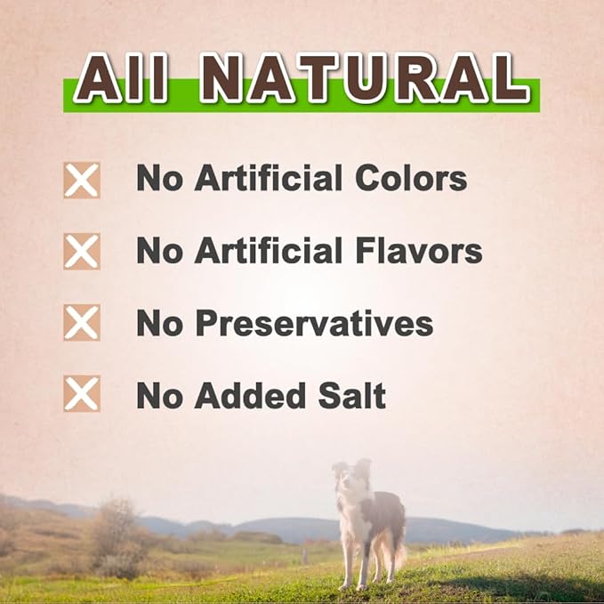 Afreschi Natural Turkey Tendon Bone (M) Pack of 2, Dog Treats for Signature Series, All Natural Human Grade Puppy Chew, USA-Sourced Turkey Tendon, Hypoallergenic, Rawhide Alternative