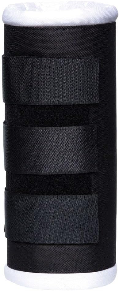 Schneiders Dura-Tech Tekno-Dri Quick Wrap No Bow Leg Wraps for Horses | Exceptional Support & Moisture-Wicking Protection | Color Black | Size 14"