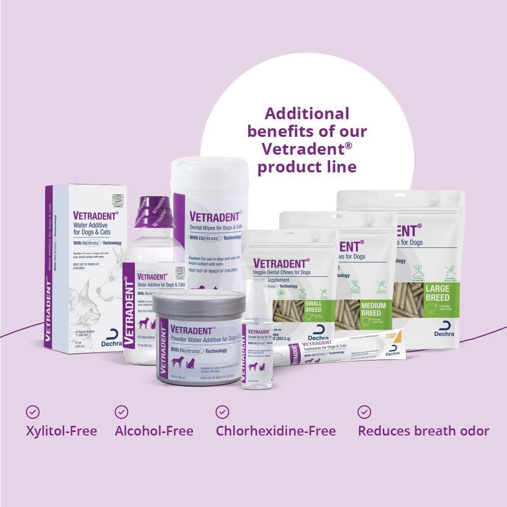 Vetradent® Veggie Dental Chews for Medium Dogs