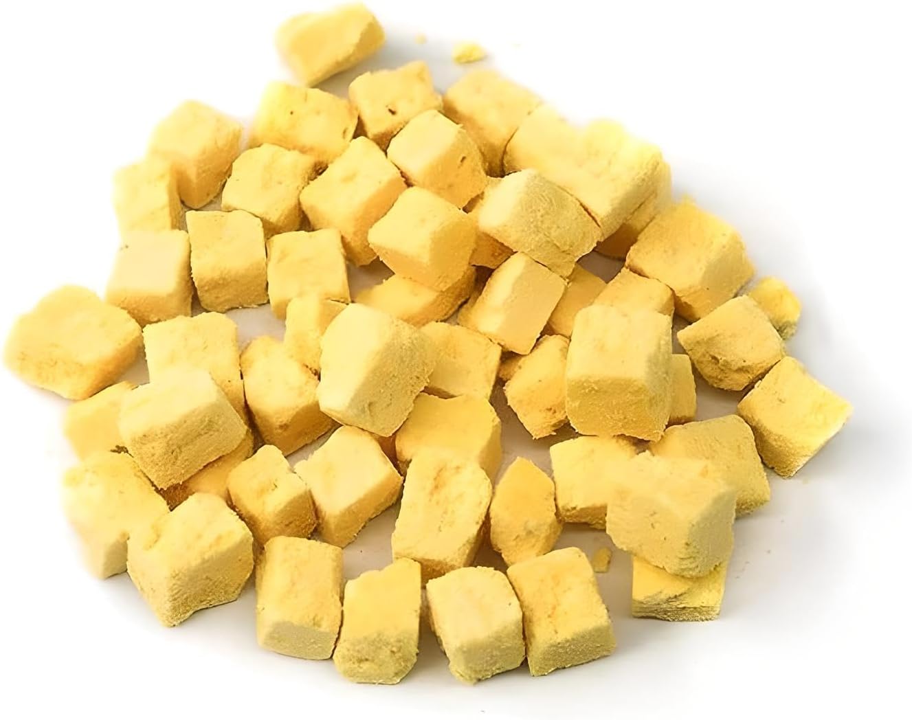 Organic Freeze Dried Dog & Cat Treats - Single Ingredient, Grain Free Food Toppers for Healthy Pets, No Fillers or Preservatives (1 Bag, Egg)