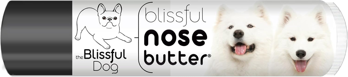The Blissful Dog Samoyed Unscented Nose Butter - Dog Nose Butter, 0.15 Ounce