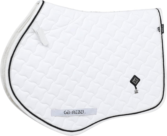Close Contact Non-Slip Design Horse Riding Pad Moisture-Wicking Shock Absorbing English Saddle Pad for Horses