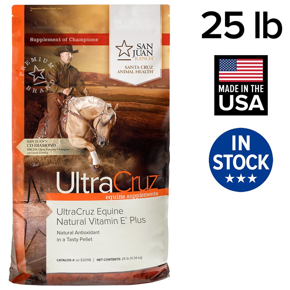 Ultracruz Equine Natural Vitamin E® Plus, 25 lb