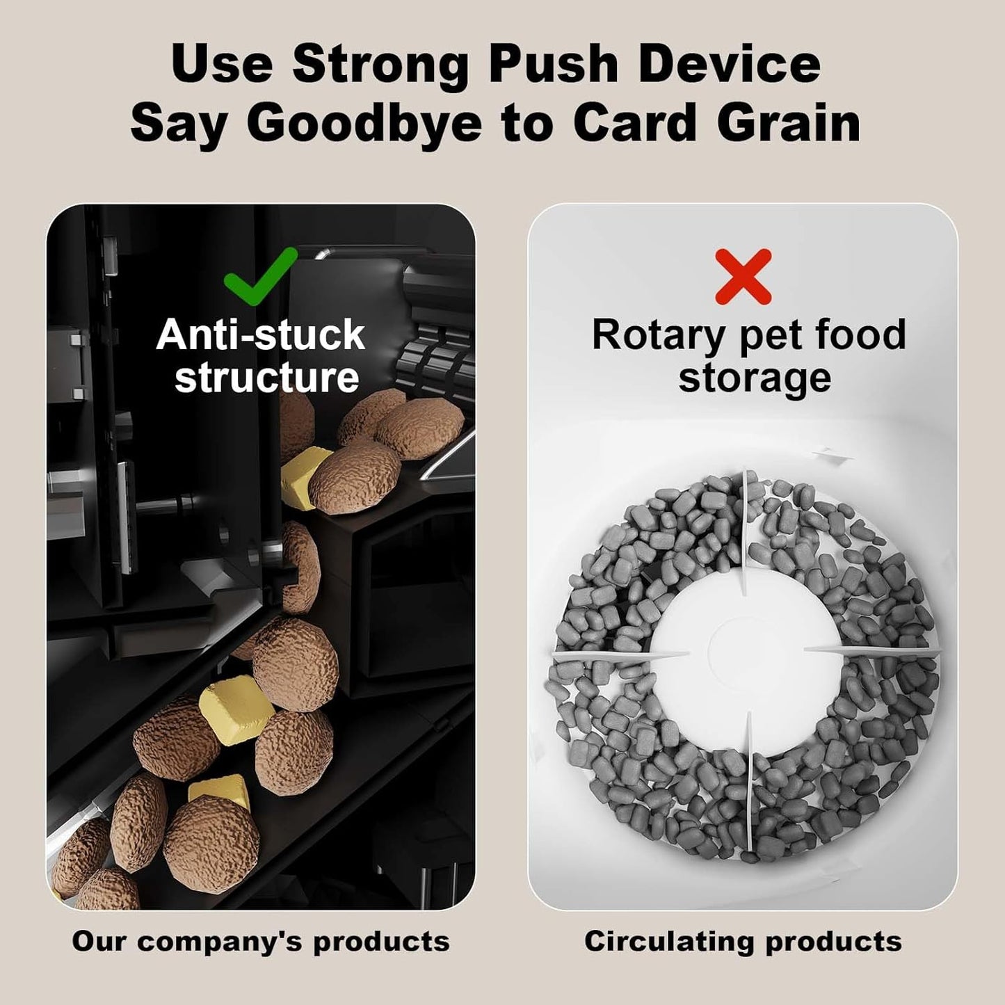 3-Cat Automatic Pet Feeder, 6L WiFi Cat Food Dispenser with APP Control, 1-10 Meal Programmable, Voice Recorder, Smart Alerts, Stainless Steel Bowls for Cats and Small Dogs (Black)