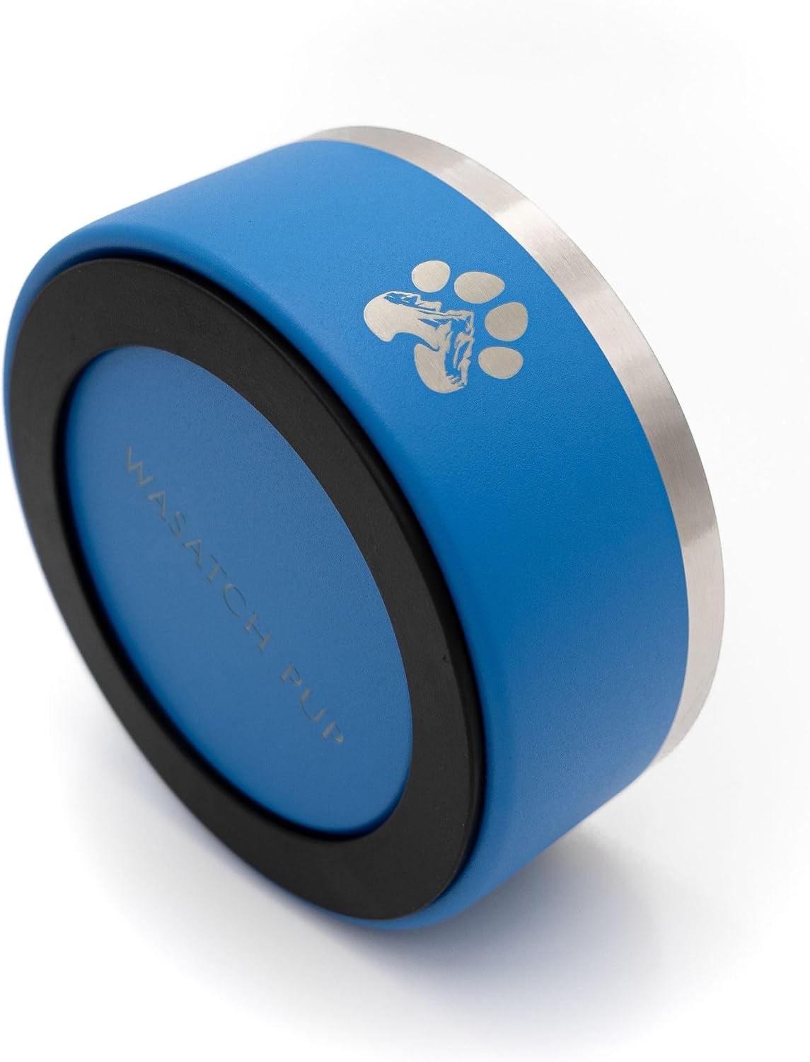 Stainless Steel Dog Bowl for Small-Large Dogs | Double Wall Insulated, Non-Slip Base Heavy Duty Water and Food Bowls for Dogs & Cats | Pet Safe BPA Free & Dishwasher Safe | 16 Oz - Blue