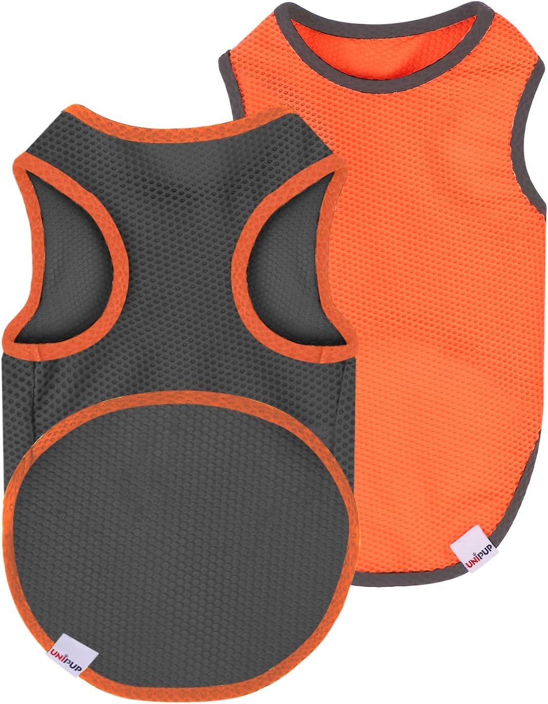 2 Pack Cooling Shirts for Dogs, Lightweight Mesh Breathable Dog Clothes for Small Dogs Boy Girl,Sun-Protection Sleeveless Shirts for Dog&Cat Puppy Vest Pet Apparel - S