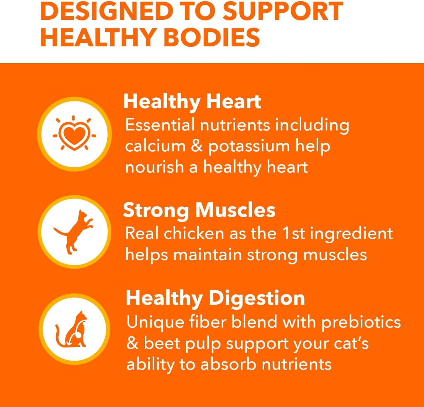 IAMS Proactive Health Adult Healthy Dry Cat Food with Chicken, 16 lb. Bag