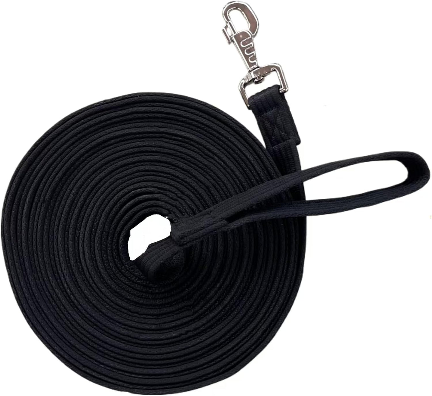 Premium Horse Training Lunge Line with Alloy Trigger Buckle for Accurate Equestrian Training of 26 Foot (8 Meters)