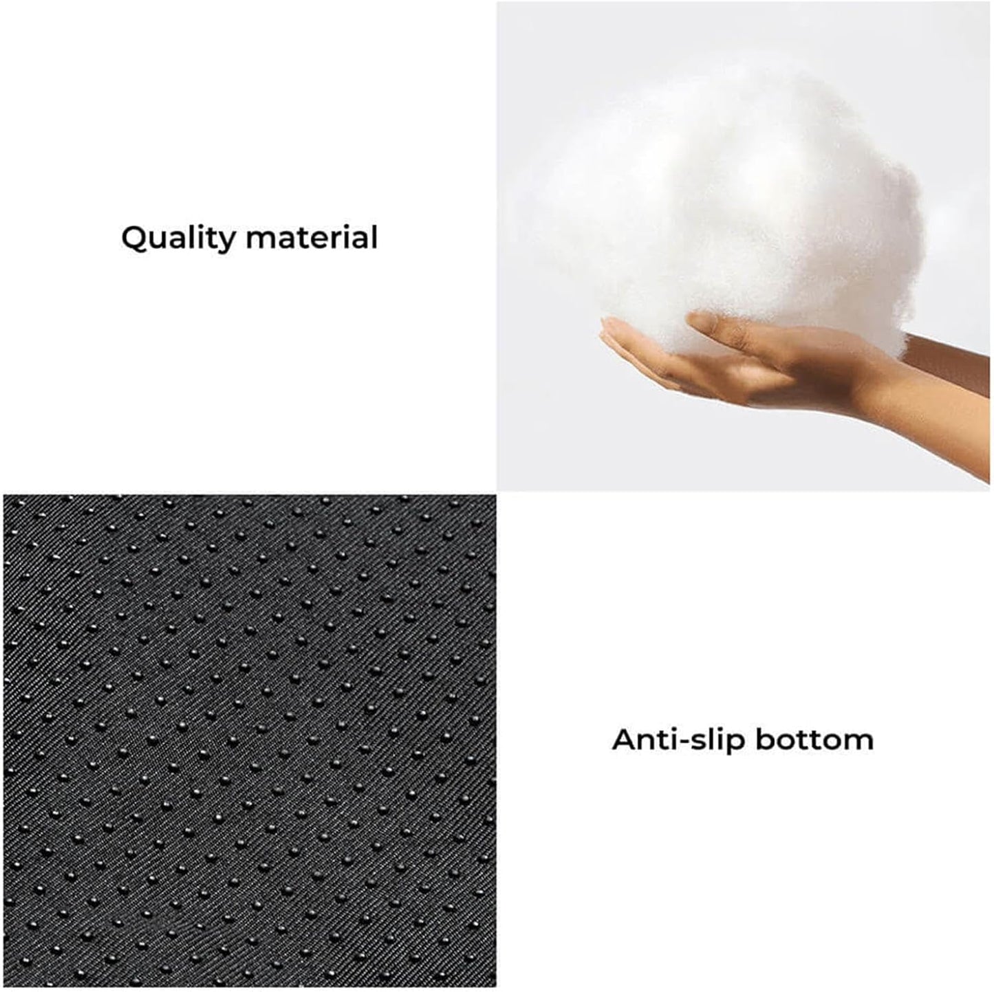 FUNNY FUZZY Pet Fluffy Fuzzy Couch Cover, Calming Washable Dog Bed Sofa Protector Pets Mat for Small Medium Dogs and Cats (Tie-dye Blue,33.45 × 28.35 × 5.51 in)