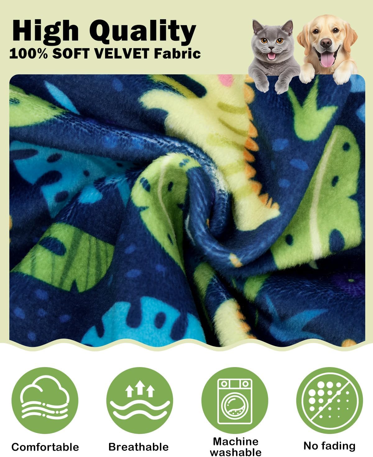 CuteBone Dinosaur Costume Dog Pajamas, Stretchy Spandex Crystal Velvet Sleepwear Coat for Small Dogs, Soft & Warm Pet Outfit Clothes for Cold Weather, Cozy Pullover Design COSP10XL