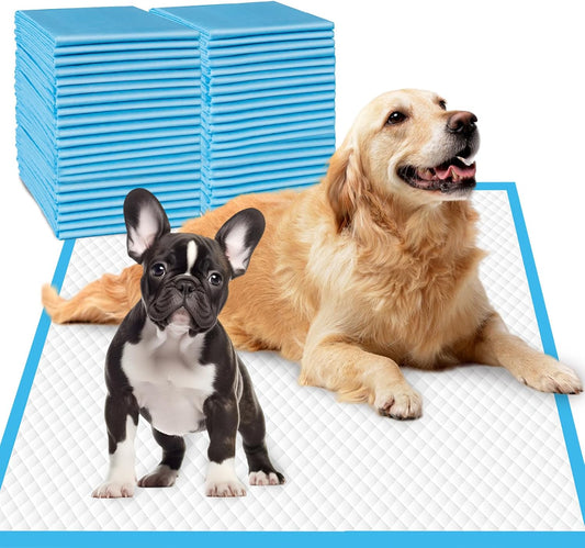 Dog Pee Pads Extra Large 30"x36", 40-Count Puppy Pads XXL, Leak-Proof X-Large Pee Pads for Dogs, Super Absorbent Dog Potty Training Pads XL, Disposable Pet Urine Bed Pads for Doggie, Cats