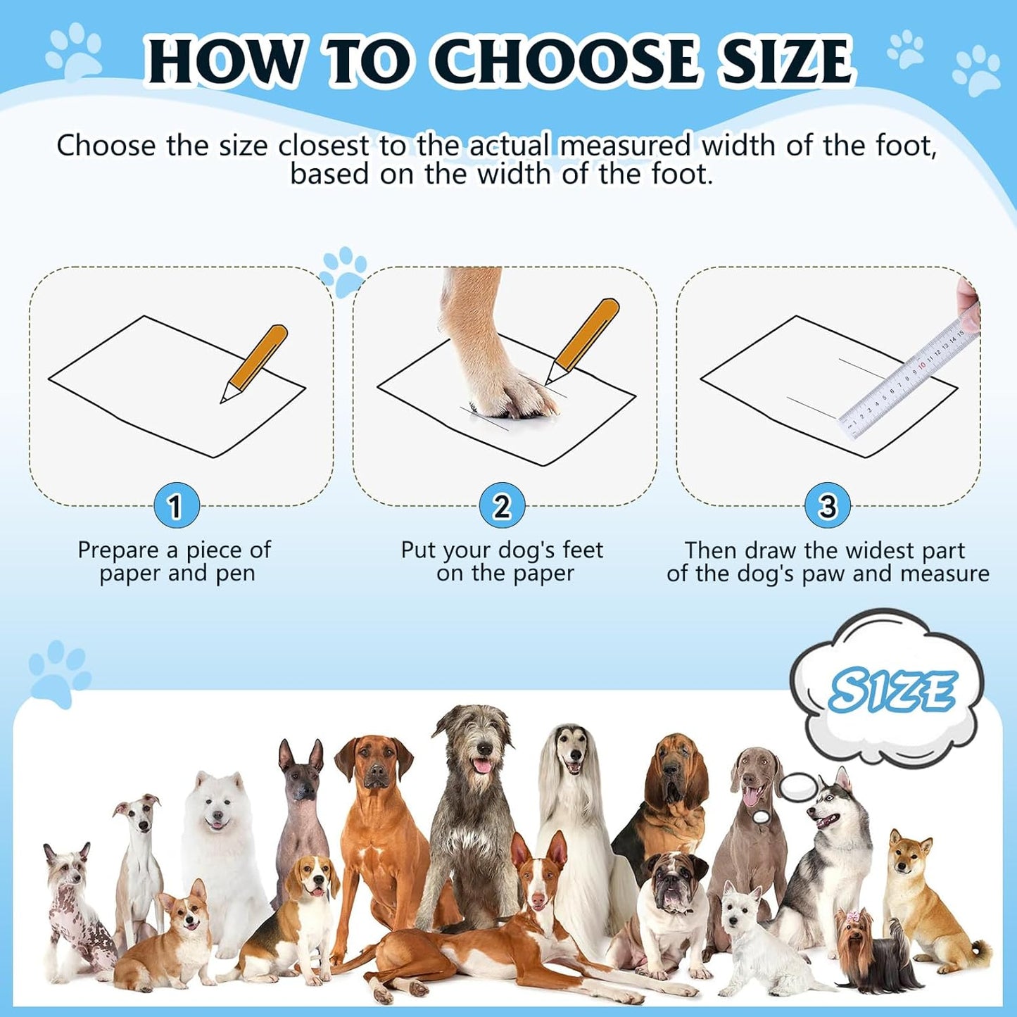 Dog Shoes for Large Medium Small Dog, Mesh Breathable Dog Shoes for Hot Pavement, Anti-Slip Dogs Boots Paw Protectors with Reflective for Outdoor Walking Indoor Hardfloors (Size 3)