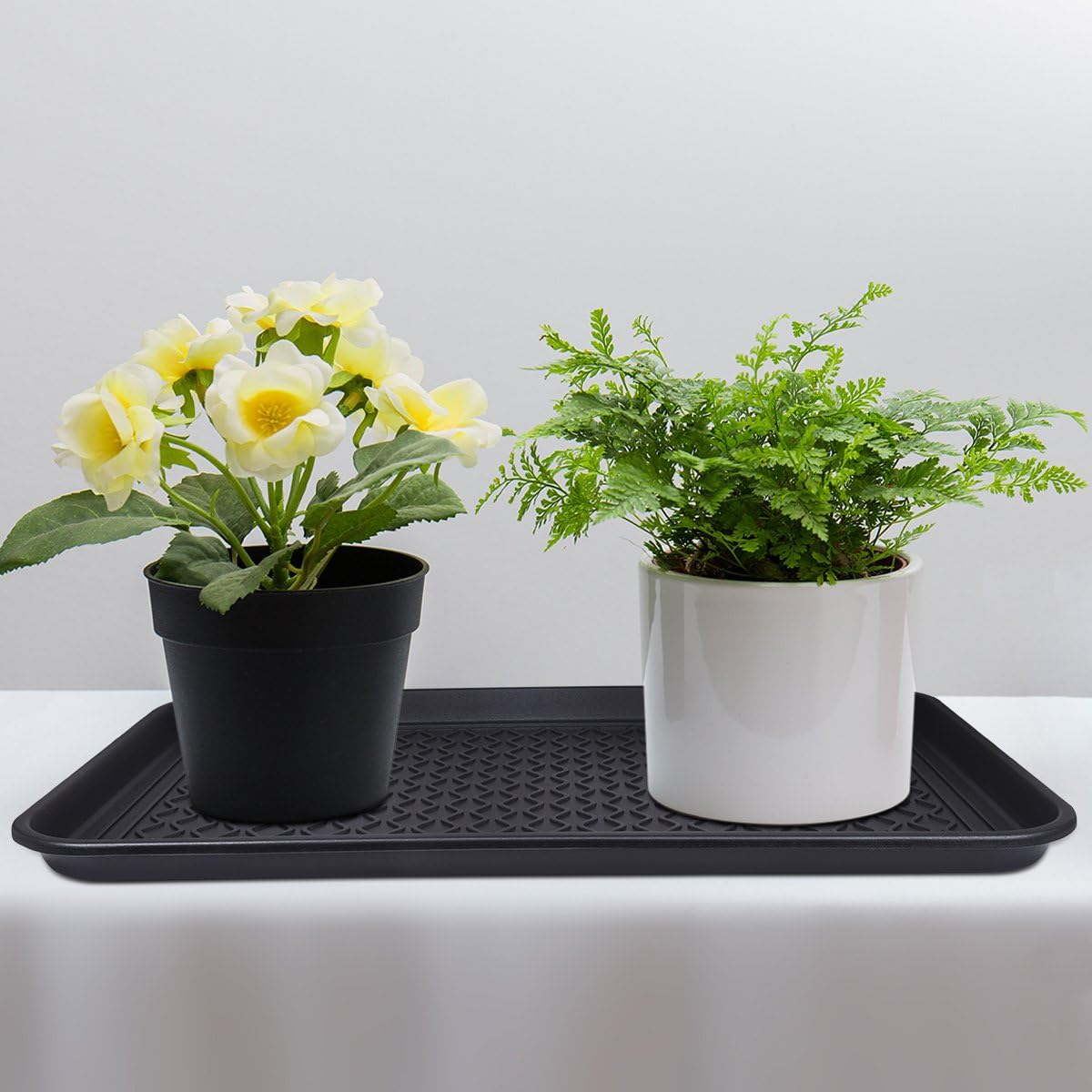 Multi-Purpose Boot Tray Mat,Shoe Tray Mat,Dog Feeding Tray,Waterproof Trays for Indoor and Outdoor Floor Protection,30" x 15"/2 Pack