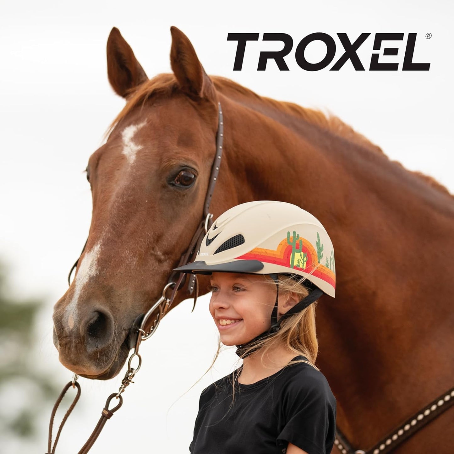 Troxel Rebel Turquoise Rose Helmet