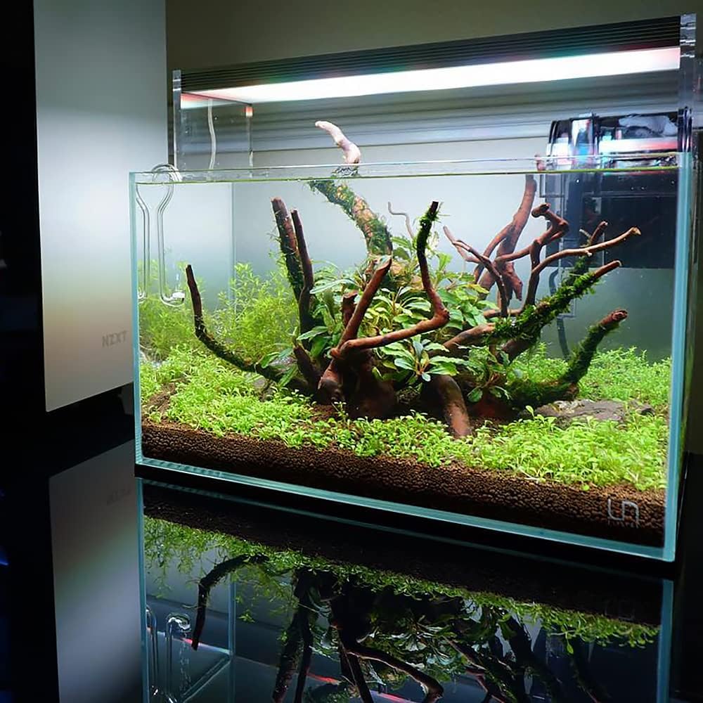 Ultum Nature Systems Controsoil - Freshwater Aqua Soil Substrate for Fish, Shrimp, Live Plant Propagation and Aquascaping - 6.8pH Low Ammonia, Volcanic Ash - Brown, Extra Fine (10 Liter | 20LB)