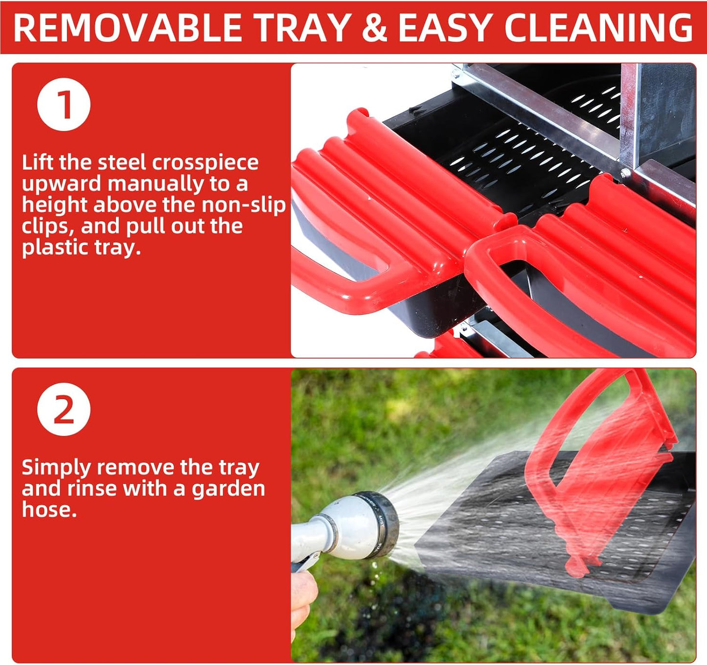 Chicken Nesting Box, 6 Hole 2 Layer Hen Nest Box, Roll Away Eggs Laying Box,Cleanable Pull Out Hen Roosting Box