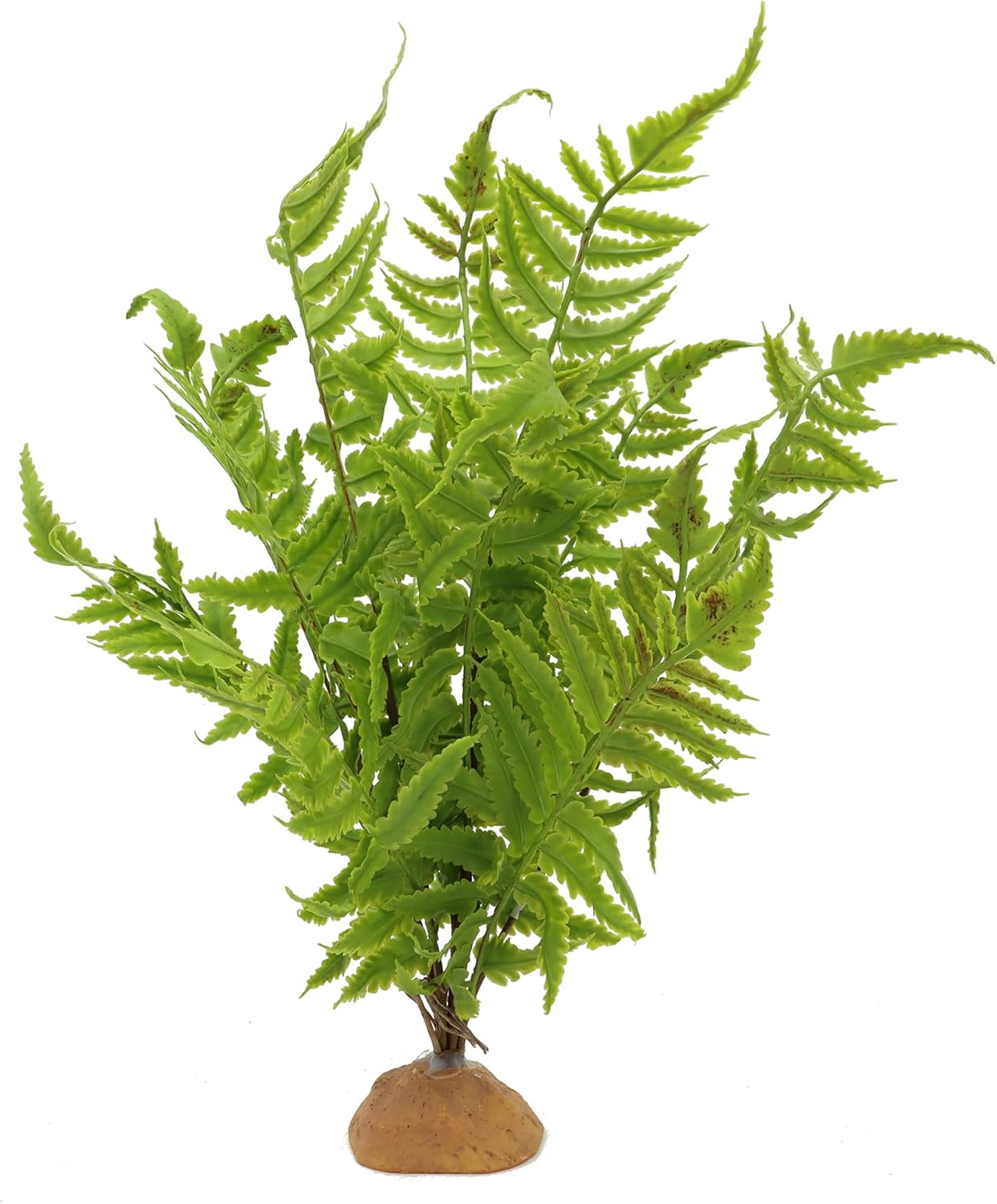 JIHAQUA Lifelike Reptile Tank Plant Decor - Realistic Artificial Plastic Plant for Terrariums and Pet Enclosures (Style B)