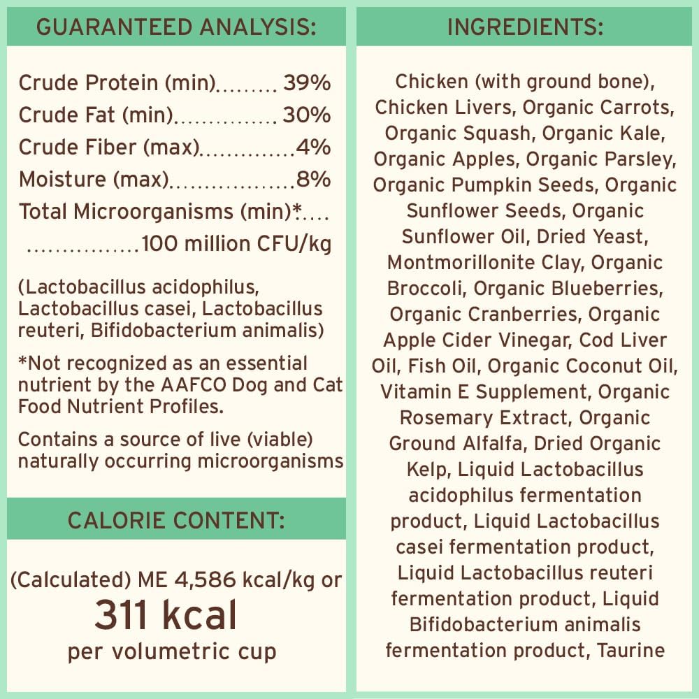 Primal Freeze Dried Dog Food, Pronto Mini Nuggets, Chicken; Scoop & Serve, Complete & Balanced Meal; Also Use As Topper or Treat; Premium, Healthy, Grain Free, High Protein Raw Dog Food (16 oz)
