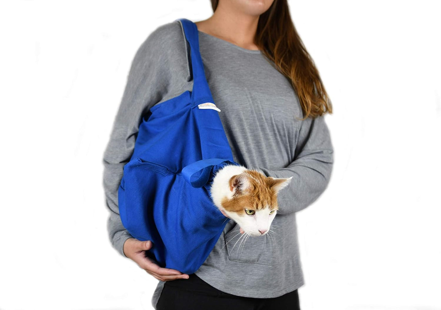 Cozy Comfort Carrier - X-Small Cobalt Blue Cat Carrier Soft for Grooming, Vet Visits, Medication Administration, Dental Care, Nail Trimming, and Car Travel
