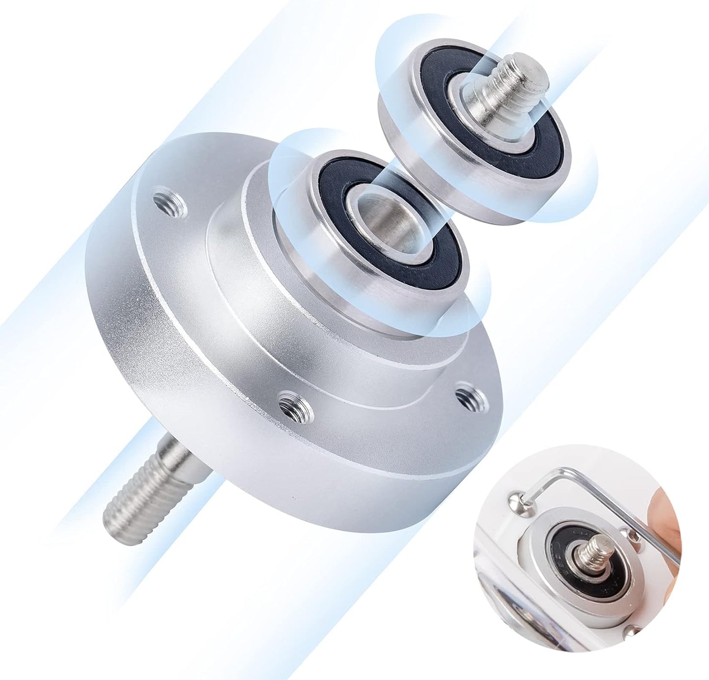 Niteangel Super-Silent Hamster Exercise Wheels: - Quiet Spinner Hamster Running Wheels with Adjustable Stand for Hamsters Gerbils Mice Or Other Small Animals (M, Pink)