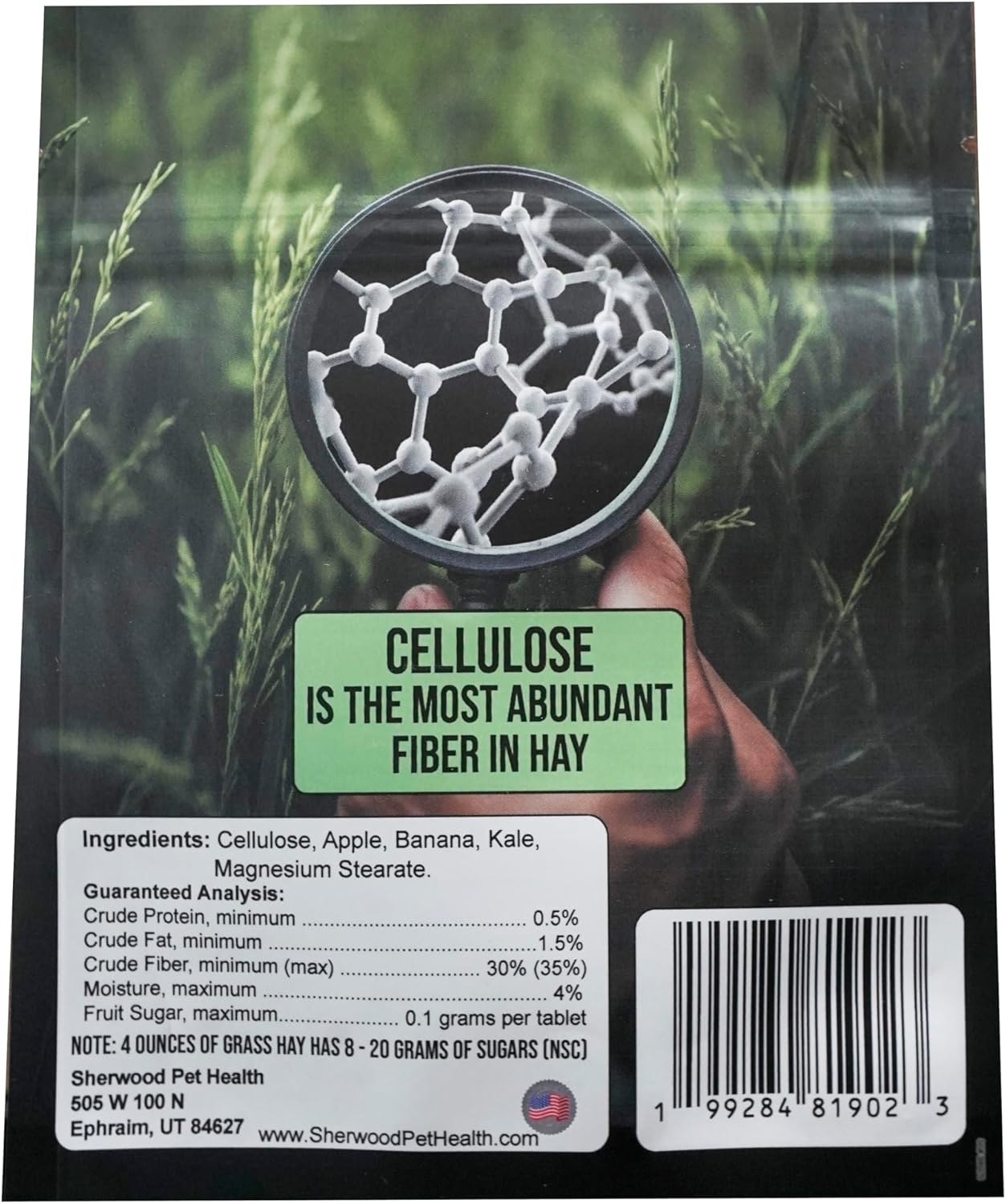 Sherwood Pet Health Snackies for Chinchillas, Rabbits & Guinea Pigs, Grain-Free, Real Fruit, Low Sugar and High in Fiber Treats in Multiple Flavors
