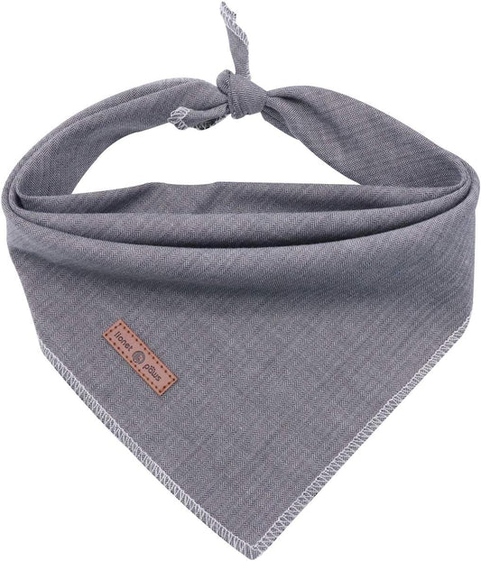 Lionet Paws Dog Bandana for Small Medium Large Dogs, Cat Dogs Kerchief Triangle Bibs Scarf for Girl or Boy