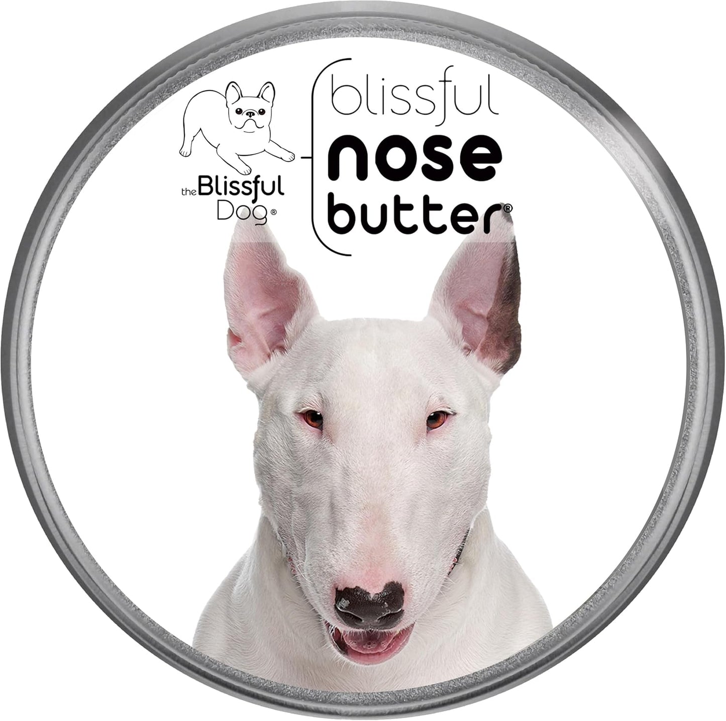 The Blissful Dog Bull Terrier Unscented Nose Butter, 8 oz