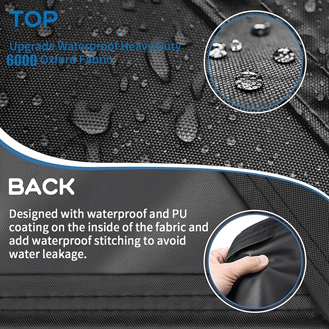 SIRUITON Dog Playpen Storage Bag Fits 40" H 8 Panels and 9 Stakes, Heavy Duty 600D Oxford Fabric Suitable for Foldable Exercise Pet Playpen, Dog Fence Travel Bag with Reinforcing Plate & Shoulder