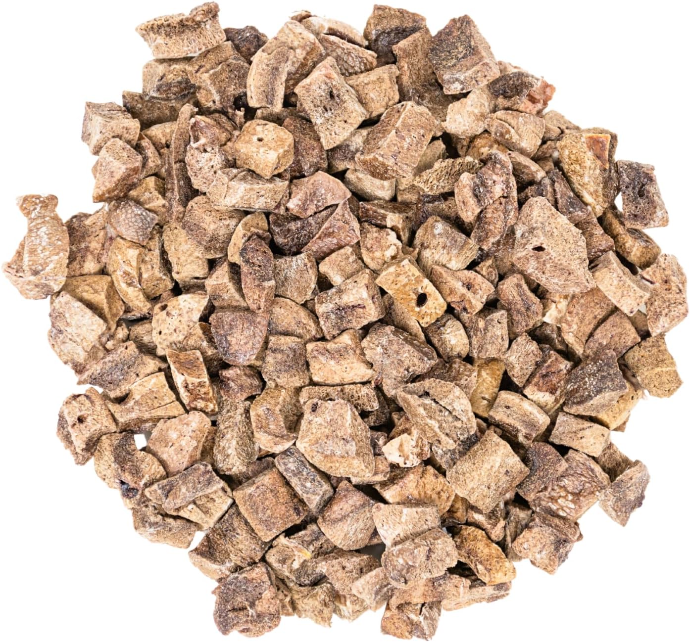 hotspot pets Freeze Dried Pork Liver Treats for Cats & Dogs - Made in USA (1 Pound Value Bag) Single Ingredient, High Protein, All Natural, Grain-Free - Perfect for Training, Topper or Snack