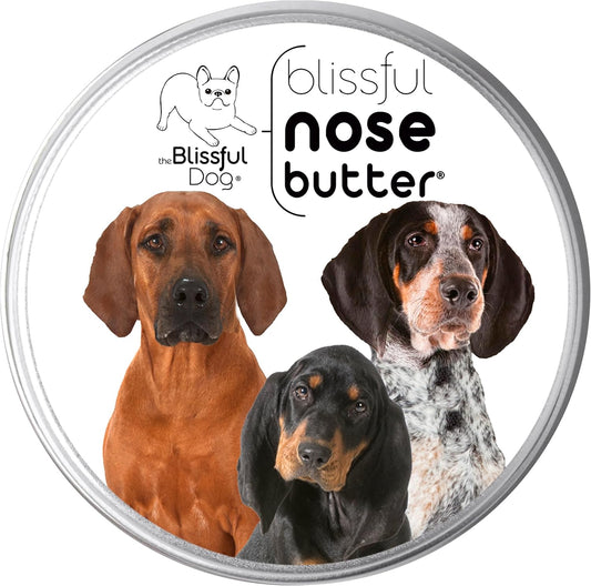 The Blissful Dog Coonhound Unscented Nose Butter, 8-Ounce