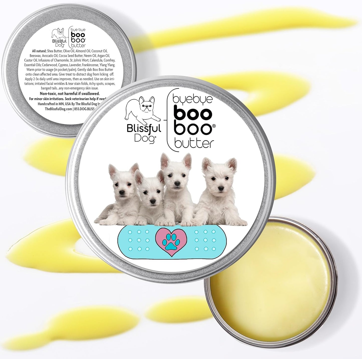 The Blissful Dog West Highland Terrier Boo Butter, 2 oz