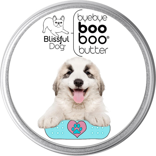 The Blissful Dog 8 oz TIN Great Pyrenees Booboo Butter