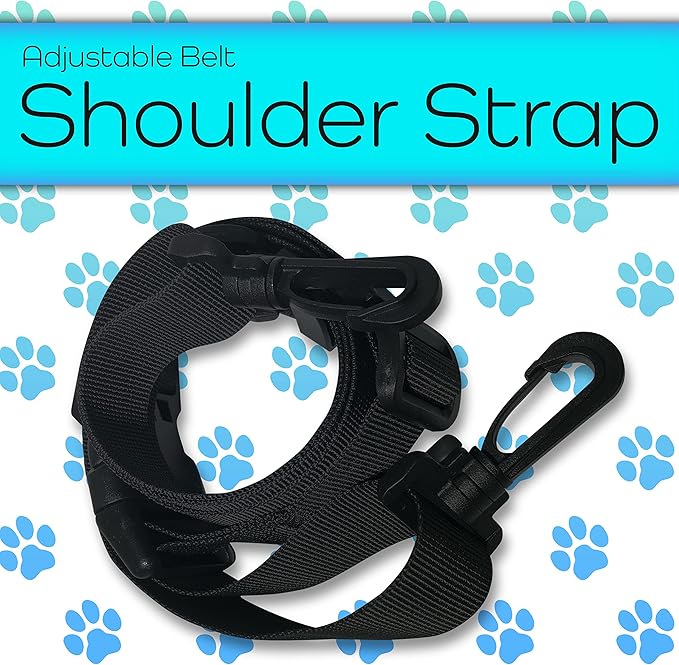 H&H Pets Dog Treat Pouch with Shoulder Strap, Waste Bag Dispenser, Dog Treat Pouch, Training Accessories