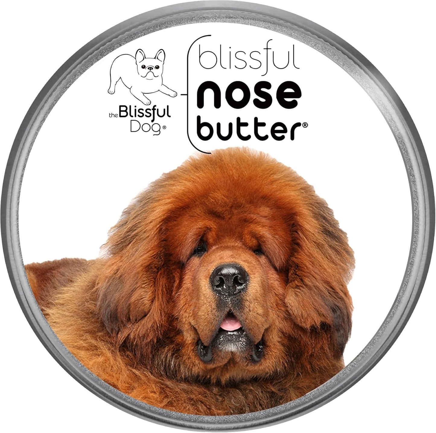 The Blissful Dog Tibetan Mastiff Unscented Nose Butter - Dog Nose Butter, 1 Ounce