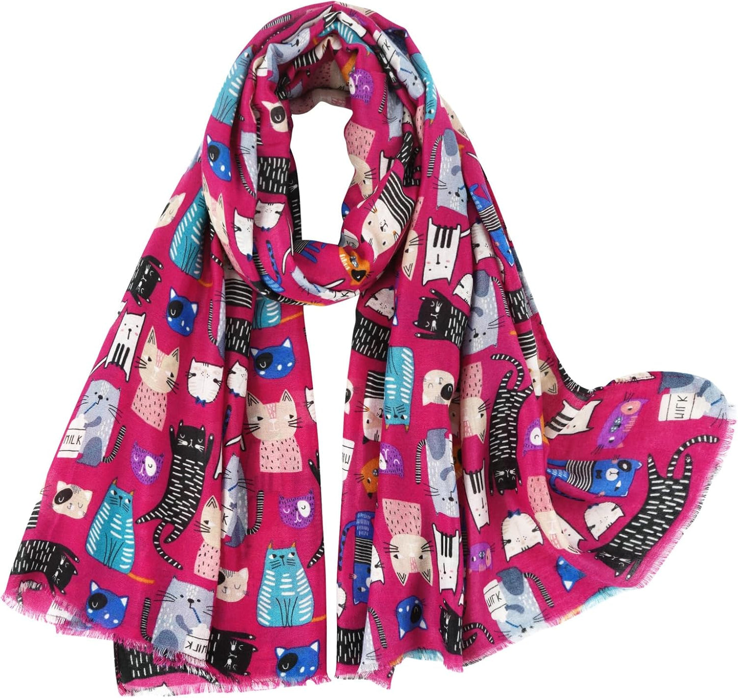 E-Clover Fashion Scarf for Women Lightweight Scarves Shawl Wrap for Spring/Summer Winter