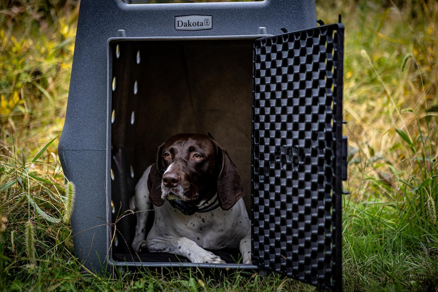 Dakota 283 Crate - Canine Rough and Tough Economy Kennel (Coyote Granite, Intermediate)