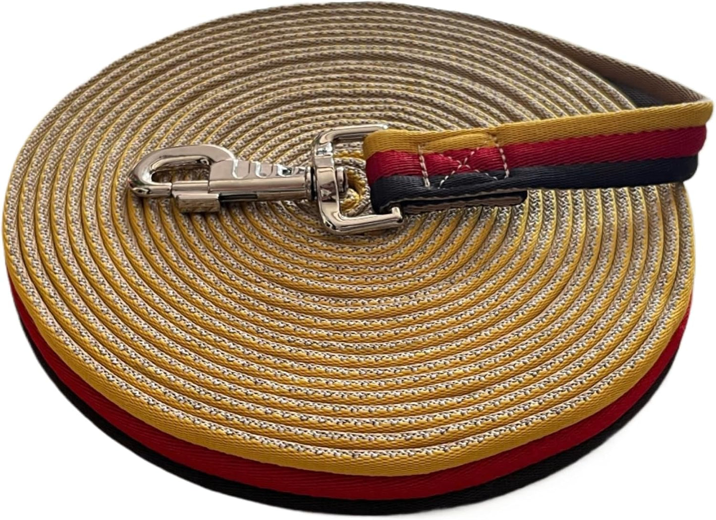 Premium Horse Training Lunge Line with Alloy Trigger Buckle for Accurate Equestrian Training of 26 Foot (8 Meters)